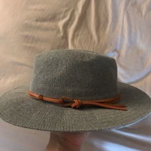 Anthropologie gray hat